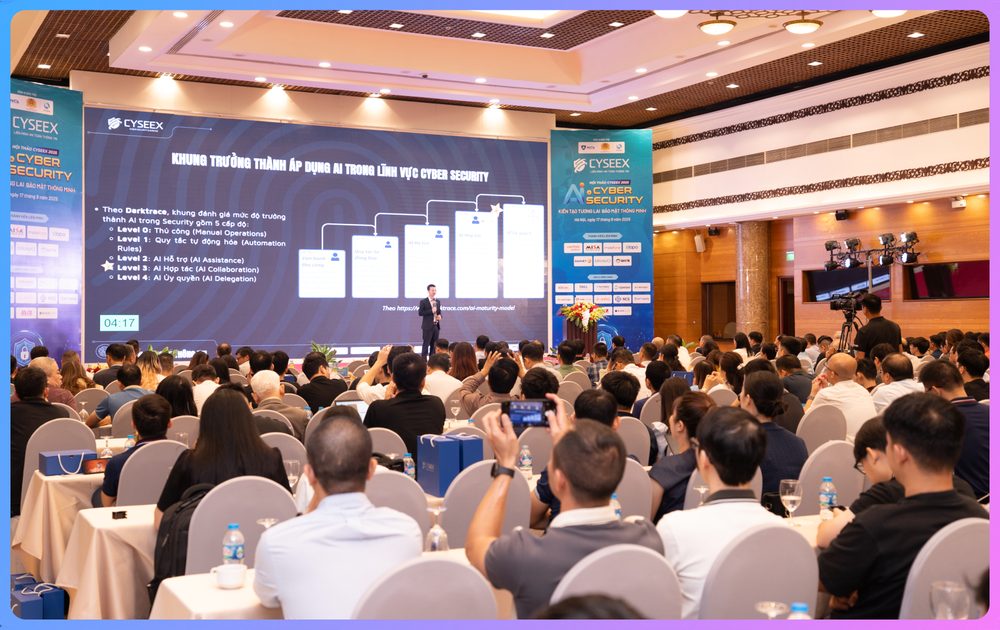 Phiên chia sẻ về an ninh mạng tại hội thảo CYSEEX
